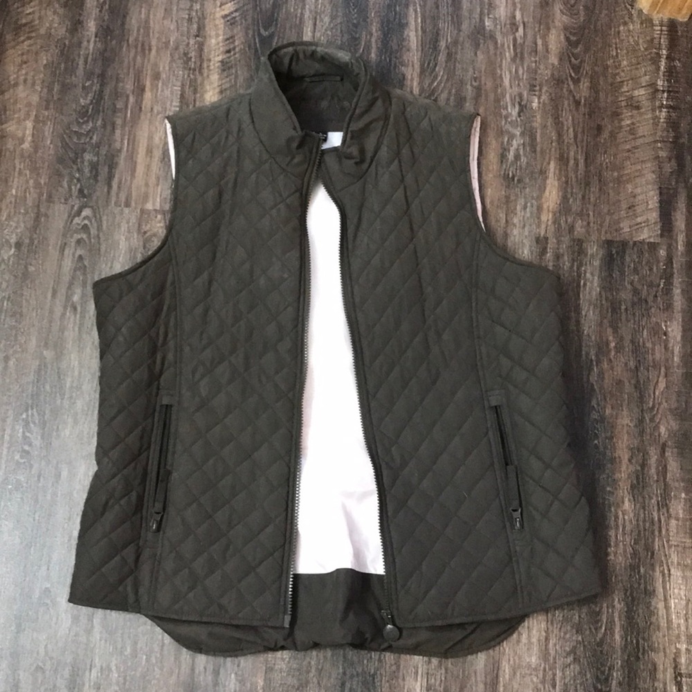 Outback trading co. Brown and pink vest